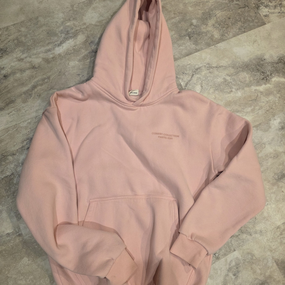 Pink Hoodie. Comfrt Xs, Pastel Edit